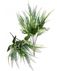 Dekorcsokor / 46cm. 9 főszál-Pasztellkék
