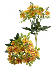 Virágcsokor / 31cm.15 fej- Narancsos Virágcsokor / 31cm.15 fej- Narancsos