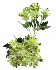 Virágcsokor / 31cm.15 fej- Zöld
