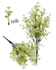 Bogyós csokor / 33cm. Fehér