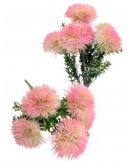 Protea növénycsokor / 31cm. Pink antik
