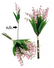 Gyöngyvirág köteg / 34cm. 8szál Pasztellrózsaszín