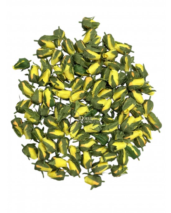 Rózsafej / 3.5cm.x2.2cm 100 db. Sárga