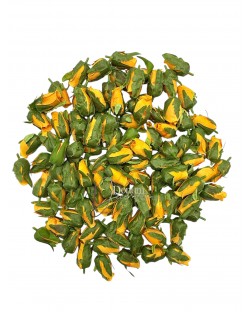 Rózsafej / 3.5cm.x2.2cm 100 db. Töksárga
