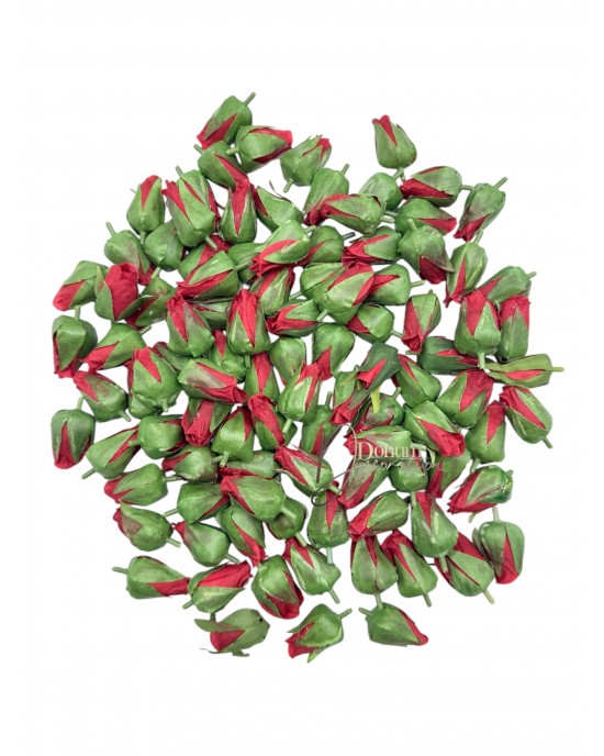 Rózsafej / 3.5cm.x2.2cm 100 db. Piros