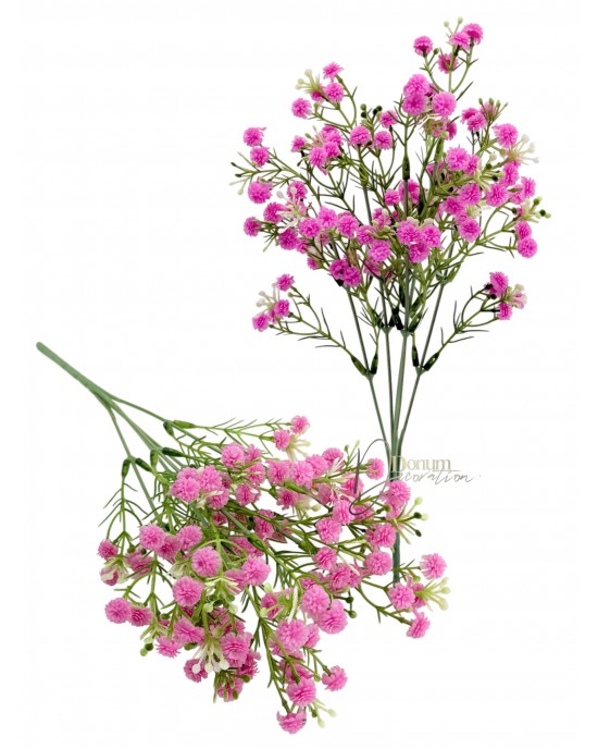 Gypsophila csokor / 35cm. 5 főszál Ciklámenes pink