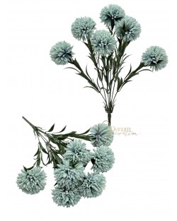 Krizantémcsokor / 40cm. 7 főszál Középkék
