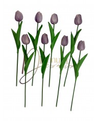 Habgumi Tulipán szál -Szürke