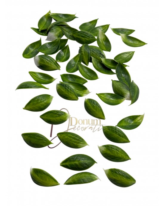 Kiegészítő levél / 50db. 4cm. Zöld