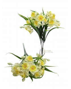 Nárciszcsokor / Gumi- 34cm. 