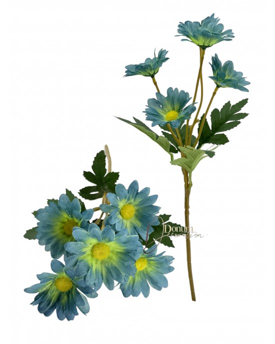 Margaréta / 40cm. 5 fej-Antikkék Margaréta / 40cm. 5 fej-Antikkék