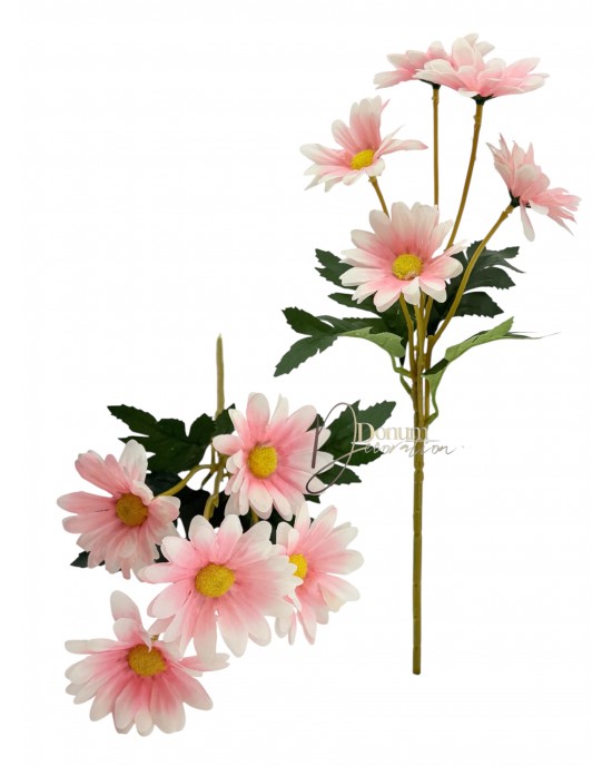 Margaréta / 40cm. 5 fej-Antikrózsaszín 