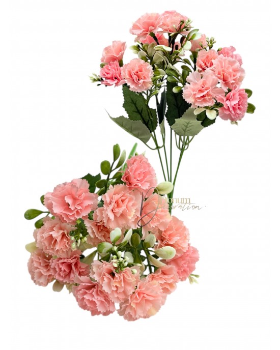 Kisfejű szegfűcsokor / 32cm. 5 főszál