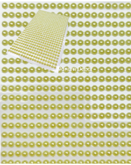 Öntapadós Tekla -Sárga -3mm