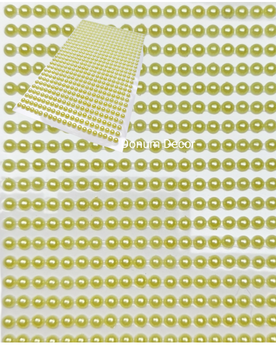 Öntapadós Tekla -Sárga -3mm