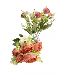 Boglárkacsokor / 35cm 5 főszál Púderpuncs Boglárkacsokor / 35cm 5 főszál Púderpuncs