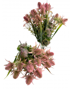 Vegyes Iringócsokor / 34cm. 7 főszál - Rózsaszín Vegyes Iringócsokor / 34cm. 7 főszál - Rózsaszín