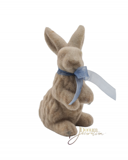 Kerámia nyuszi / 20 cm. Apró sérüléssel 