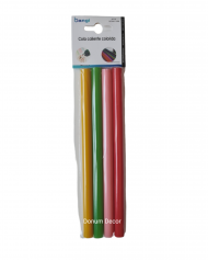 Ragasztópatron szett/ 4db. 11mm Színes 
