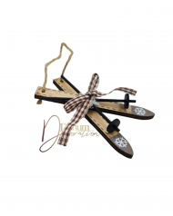 Fa síléc / 10cm. Szürke 
