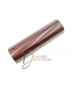 Szatén anyag / 16cm x 10m. Bronzbarna Szatén anyag / 16cm x 10m. Bronzbarna